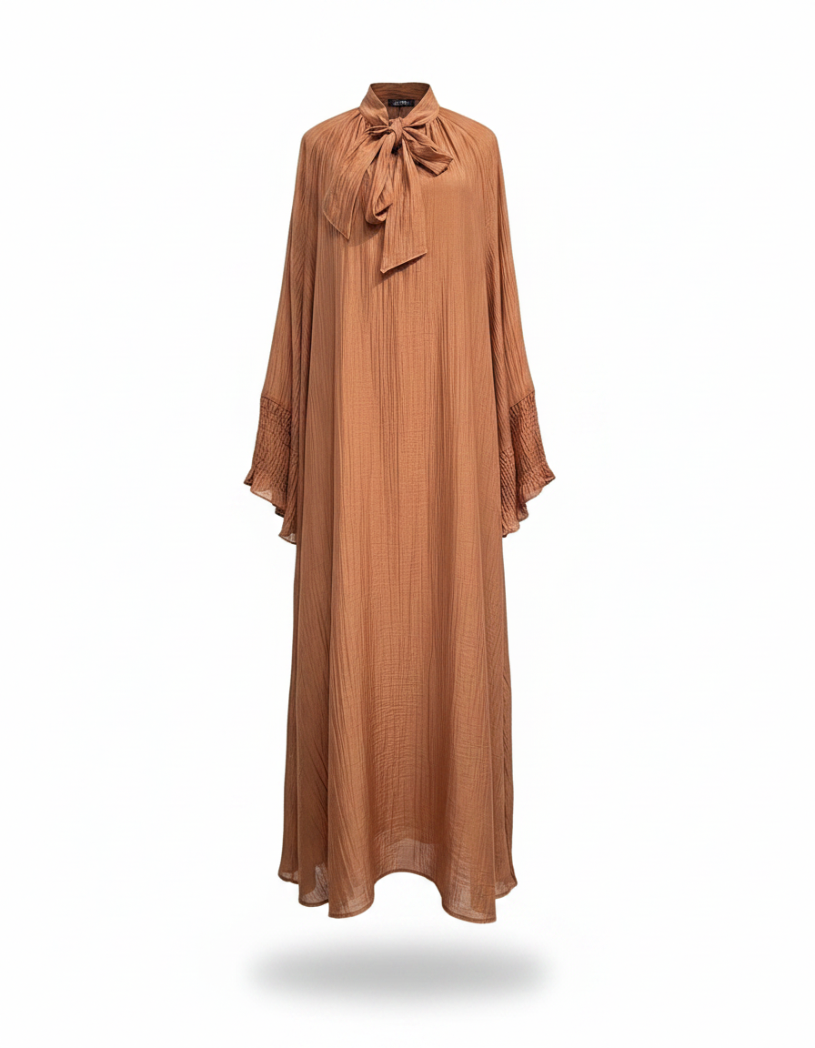 Buthaina Everyday Maxi Dress – Pull-On V-Neck  Elora