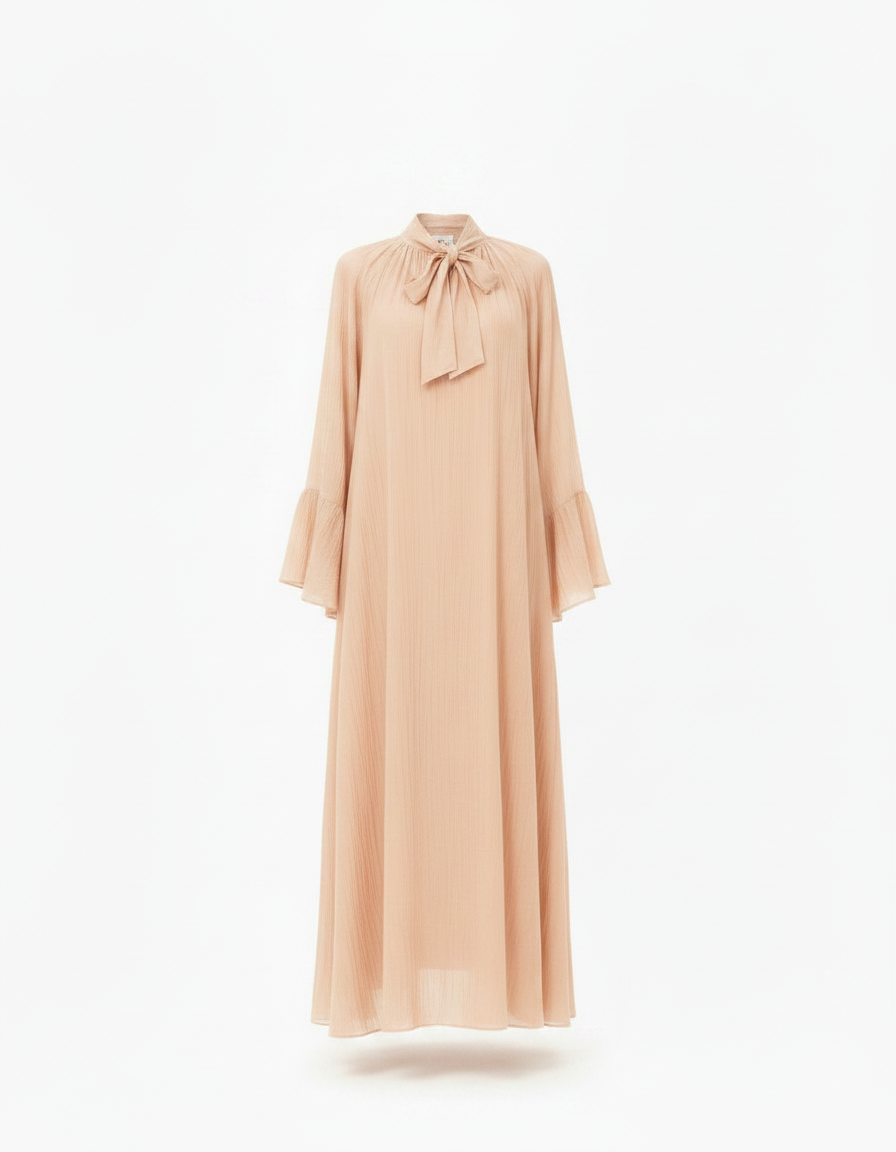 Buthaina Everyday Maxi Dress – Pull-On V-Neck  Elora