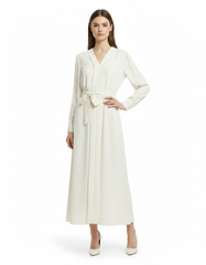 Fayrouz Everyday Maxi Dress – Pull-On V-Neck  Elora