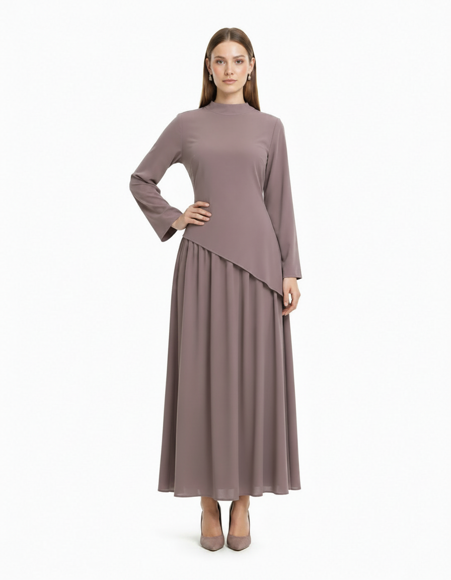 Banan Everyday Maxi Co-ord Set – Long Sleeve  Elora