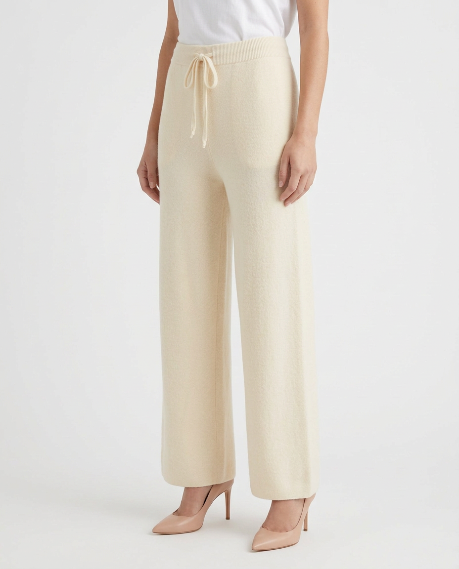 Radwa Viscose Maxi Trousers – Pull-On  Elora