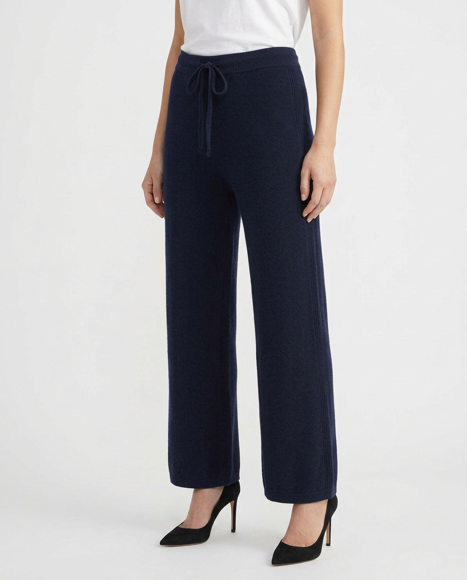 Radwa Viscose Maxi Trousers – Pull-On  Elora