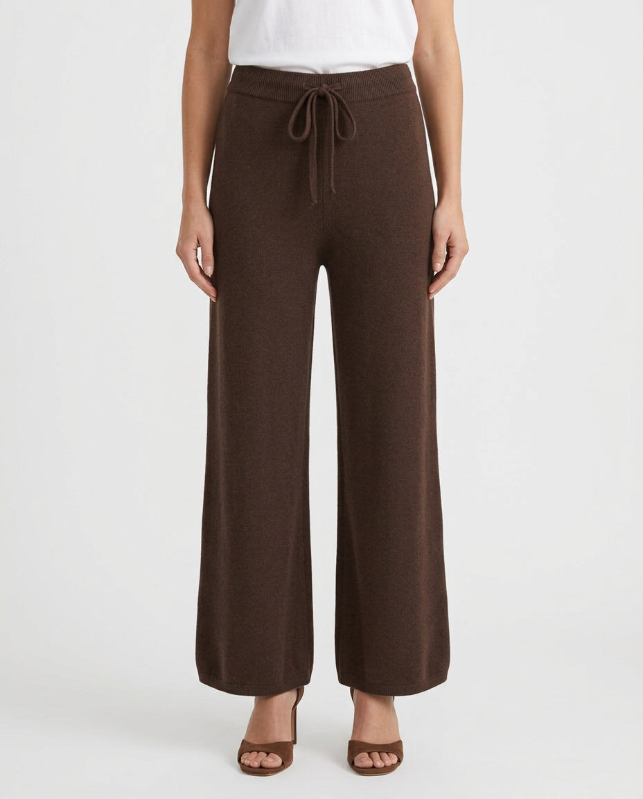 Radwa Viscose Maxi Trousers – Pull-On  Elora
