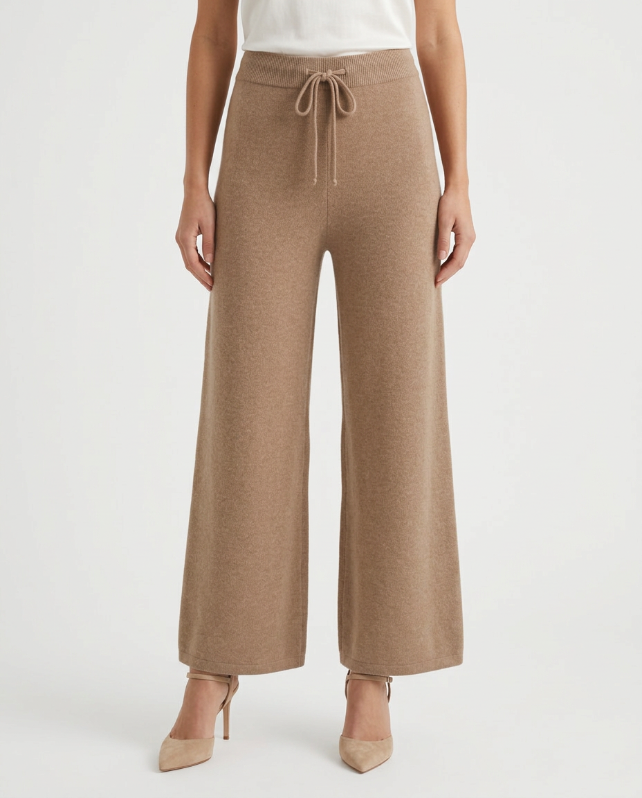 Radwa Viscose Maxi Trousers – Pull-On  Elora