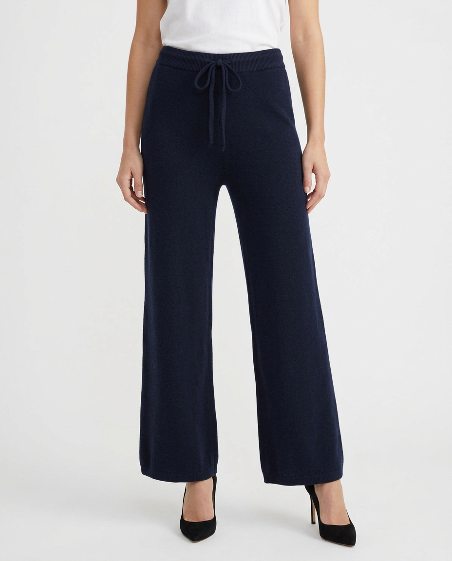 Radwa Viscose Maxi Trousers – Pull-On  Elora