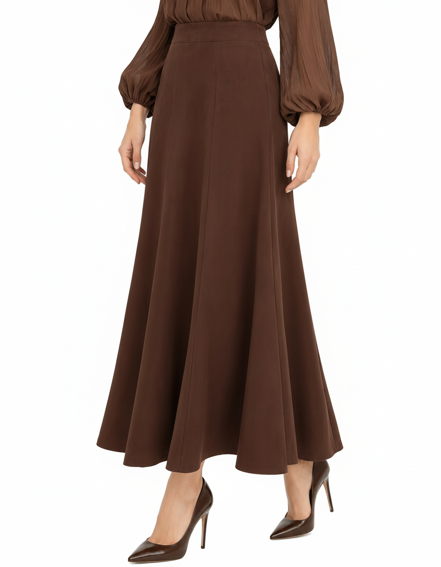 Sedra Everyday Maxi Skirt – Pull-On  Elora