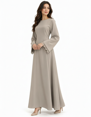 Kawkab Everyday Maxi Dress – Long Sleeve  Elora
