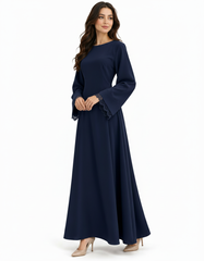 Kawkab Everyday Maxi Dress – Long Sleeve  Elora