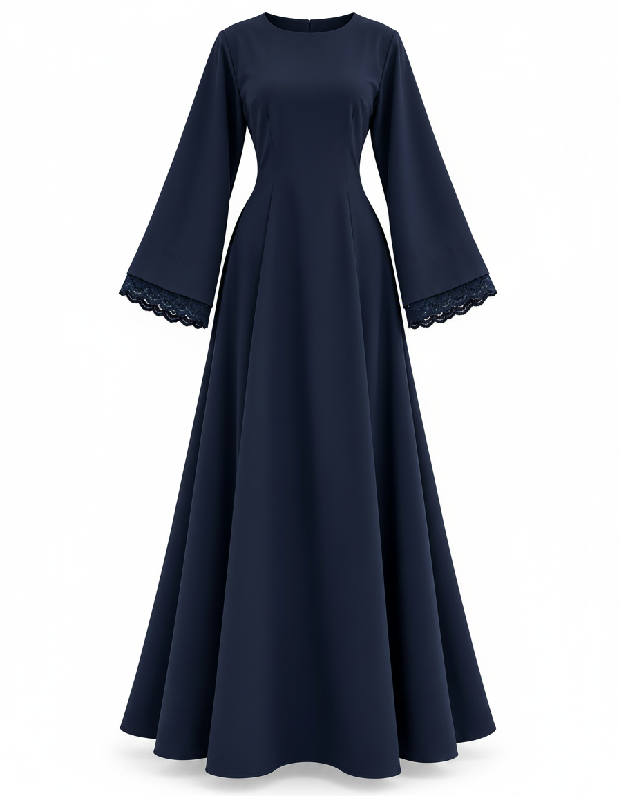 Kawkab Everyday Maxi Dress – Long Sleeve  Elora