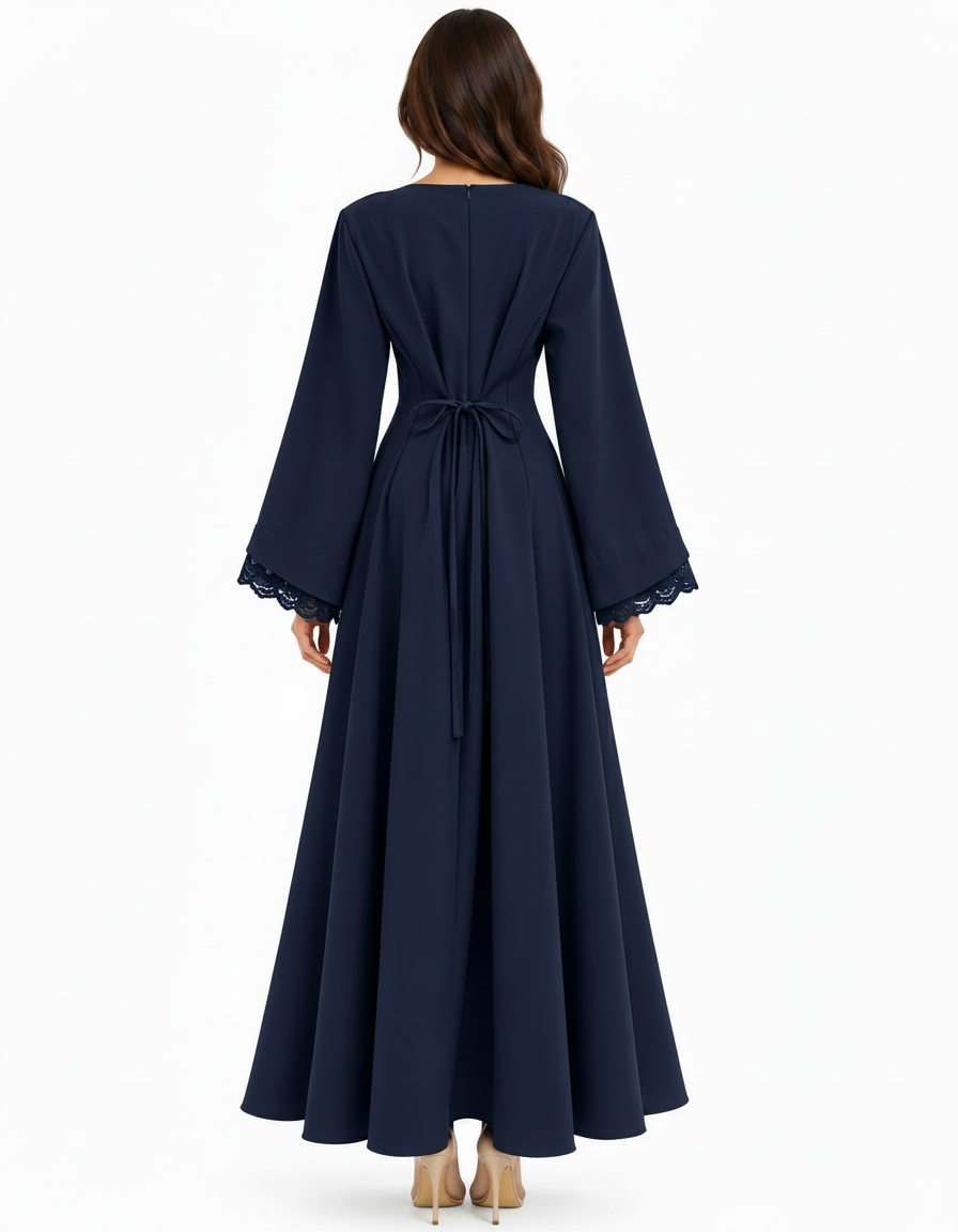 Kawkab Everyday Maxi Dress – Long Sleeve  Elora
