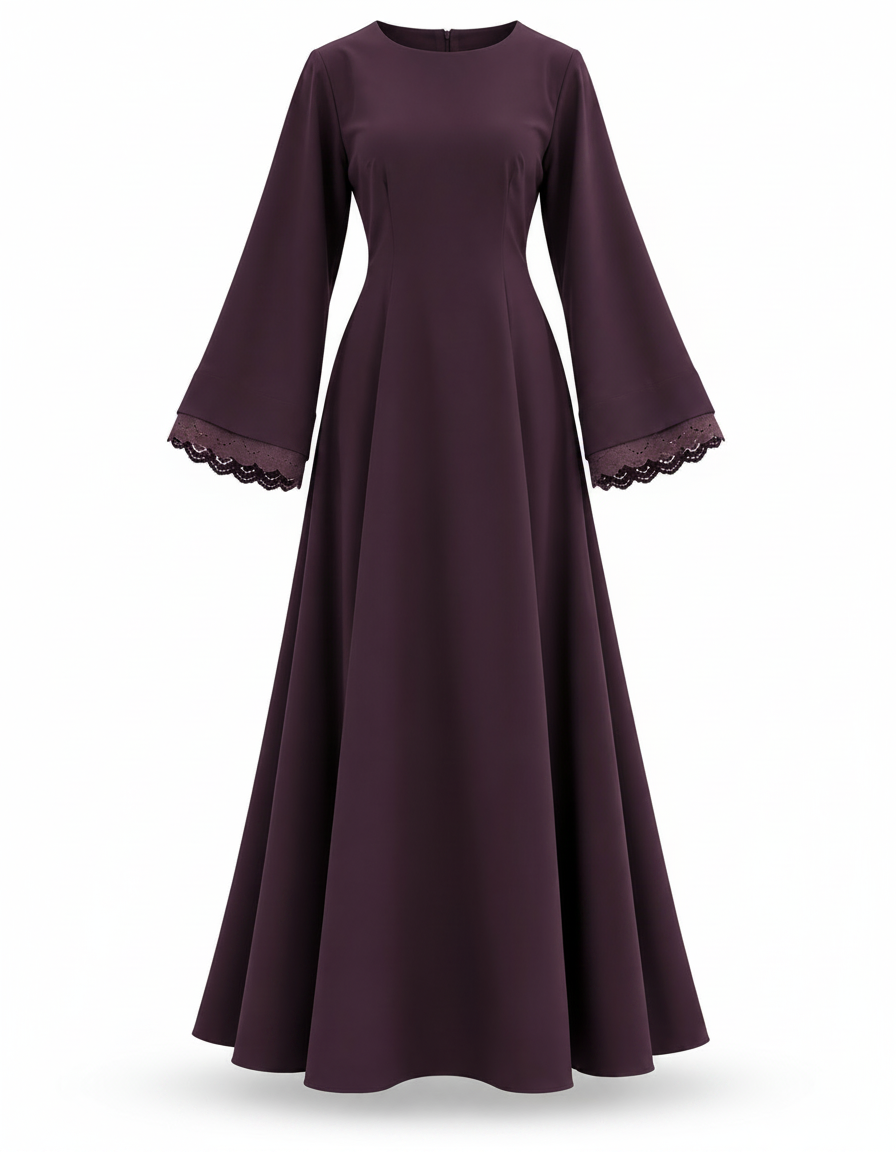 Kawkab Everyday Maxi Dress – Long Sleeve  Elora
