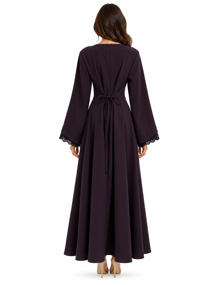 Kawkab Everyday Maxi Dress – Long Sleeve  Elora