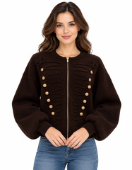 Raghad Viscose Jacket – Long Sleeve  Elora