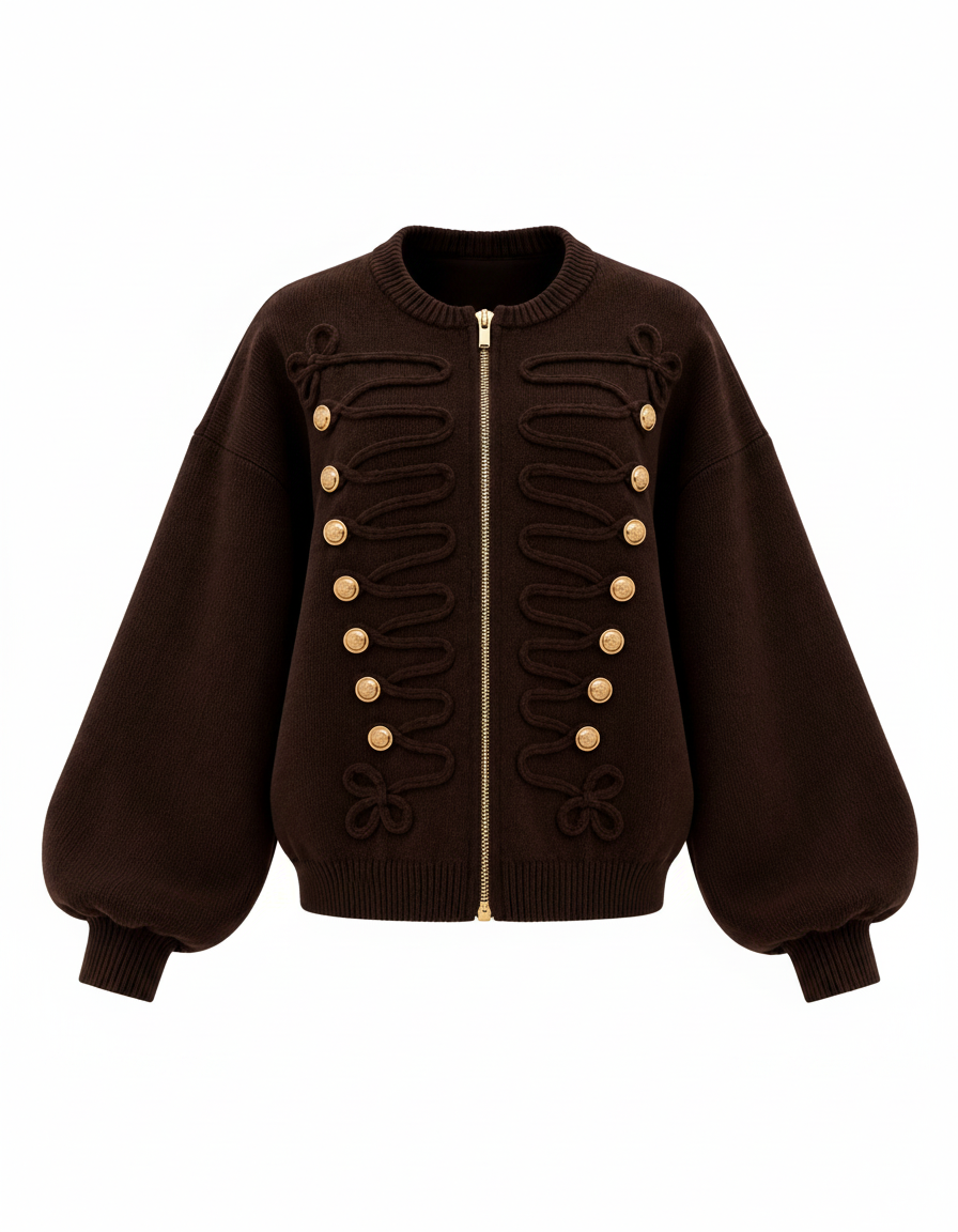 Raghad Viscose Jacket – Long Sleeve  Elora