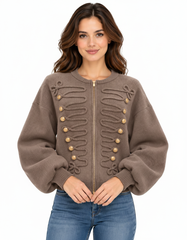 Raghad Viscose Jacket – Long Sleeve  Elora