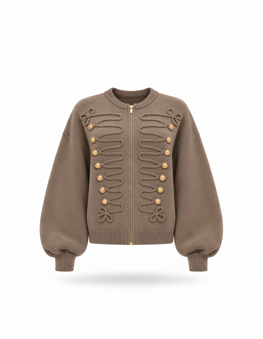 Raghad Viscose Jacket – Long Sleeve  Elora
