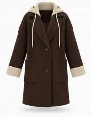 Salsabil Everyday Midi Jacket – Button-Front V-Neck  Elora