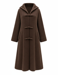 Sultana Classic Maxi Jacket – Relaxed Fit V-Neck  Elora