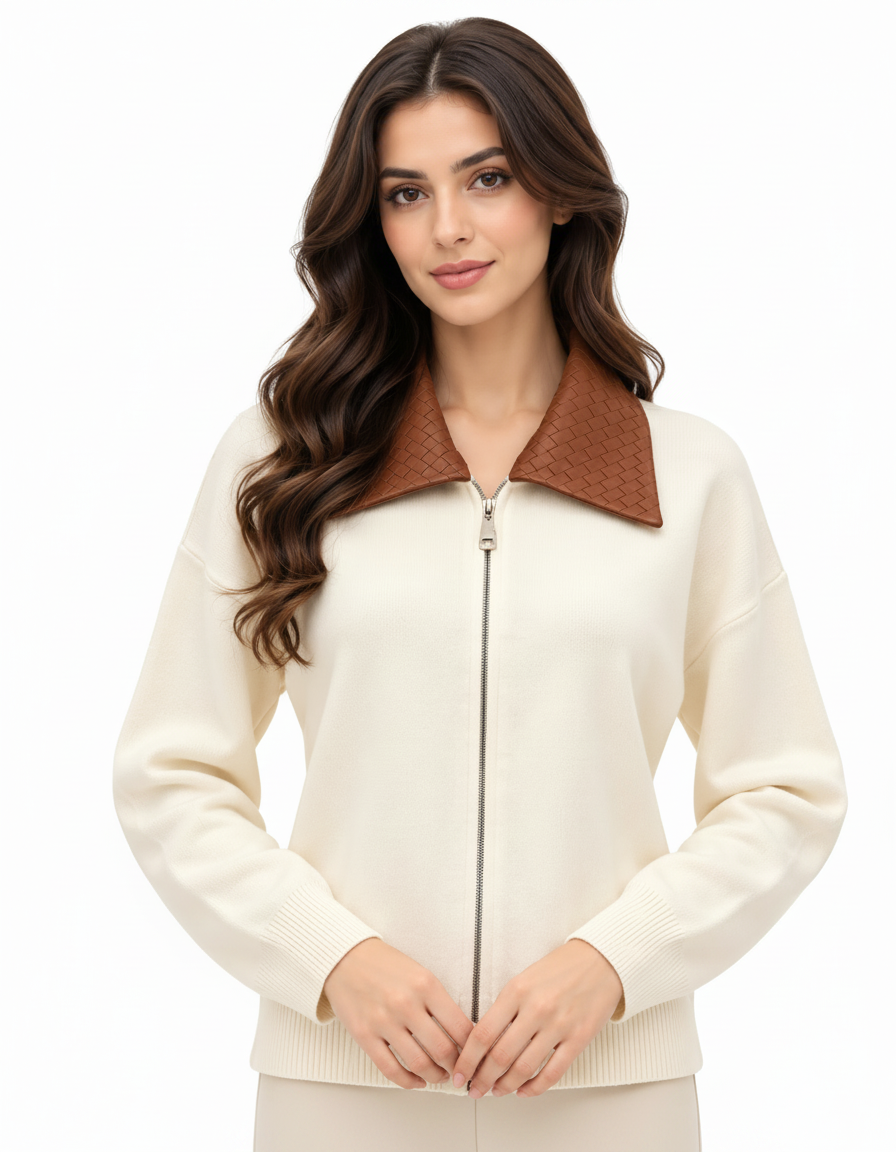 Yumna Viscose Jacket – Long Sleeve  Elora