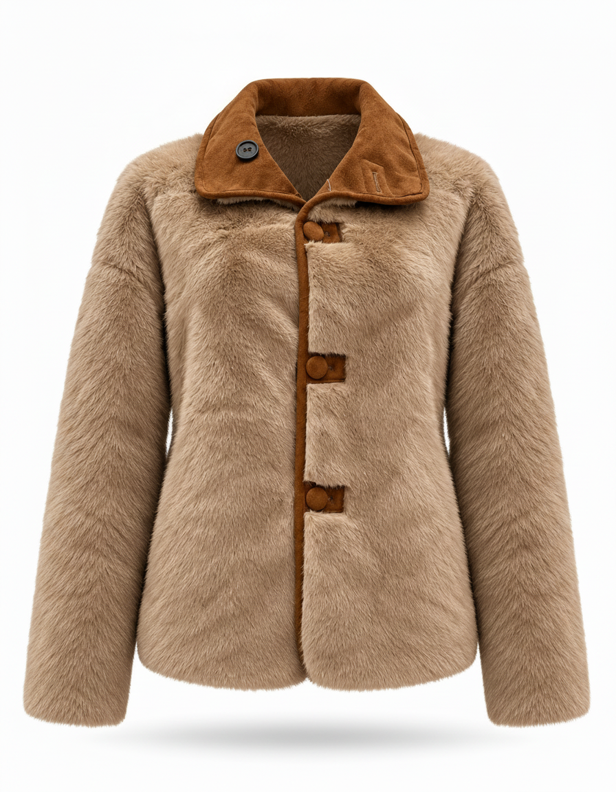 Maysa Everyday Jacket – Button-Front Collared  Elora