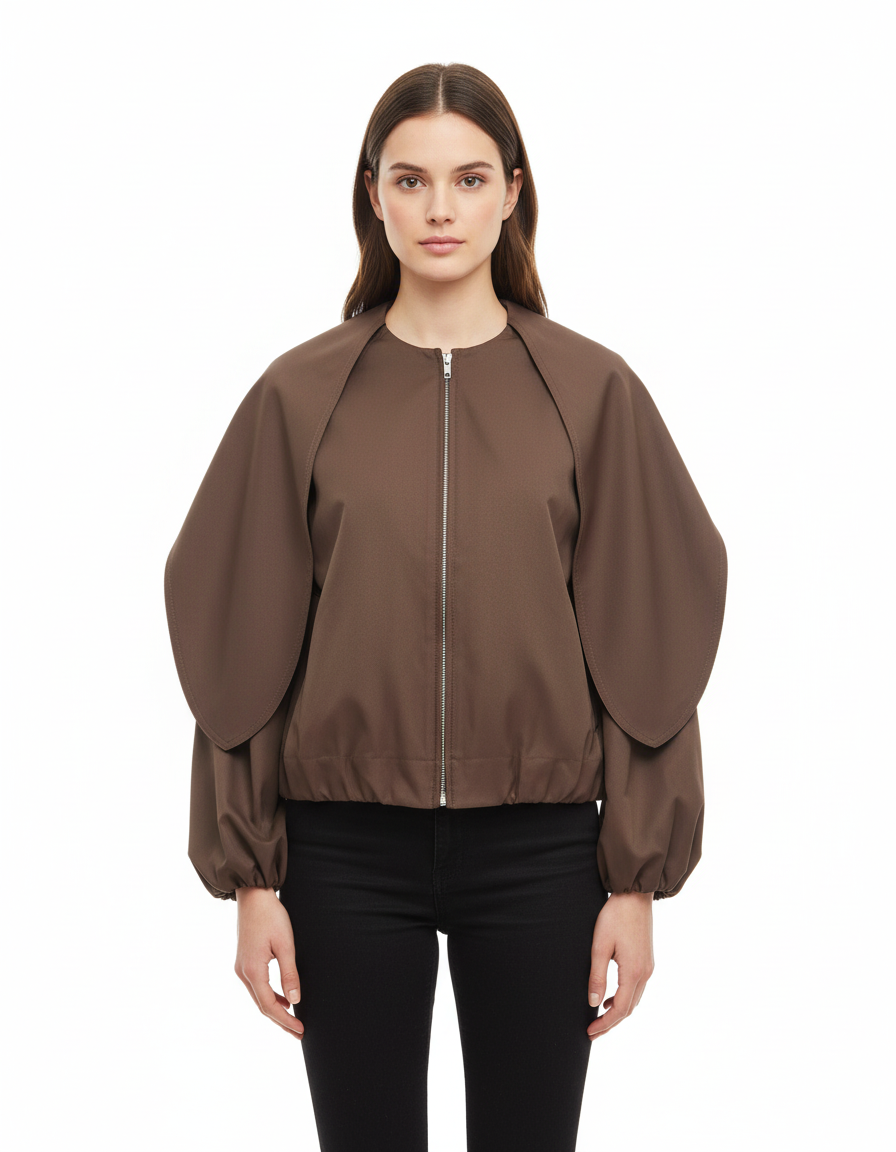 Diala Cotton Jacket – Long Sleeve  Elora