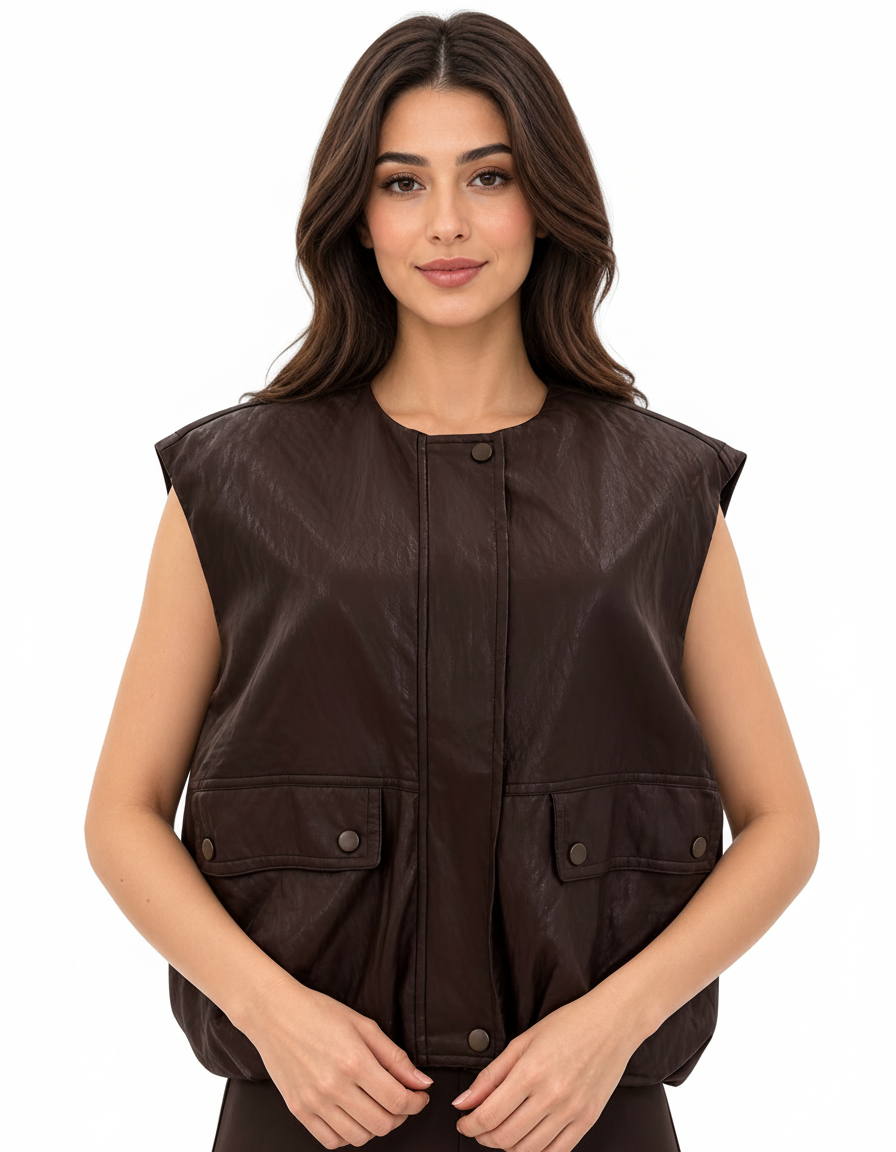 Ghaliya Everyday Gilet – Sleeveless  Elora