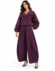 Doaa Cotton Co-ord Set – Long Sleeve  Elora
