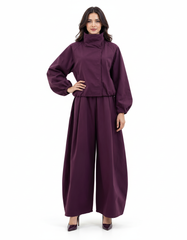 Doaa Cotton Co-ord Set – Long Sleeve  Elora