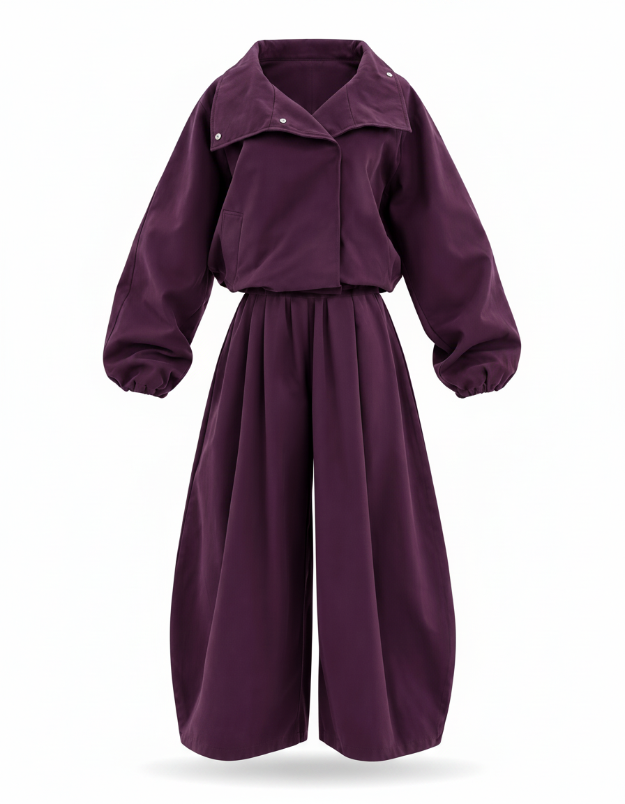 Doaa Cotton Co-ord Set – Long Sleeve  Elora