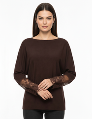 Safaa Viscose Blouse – Pull-On Long Sleeve  Elora