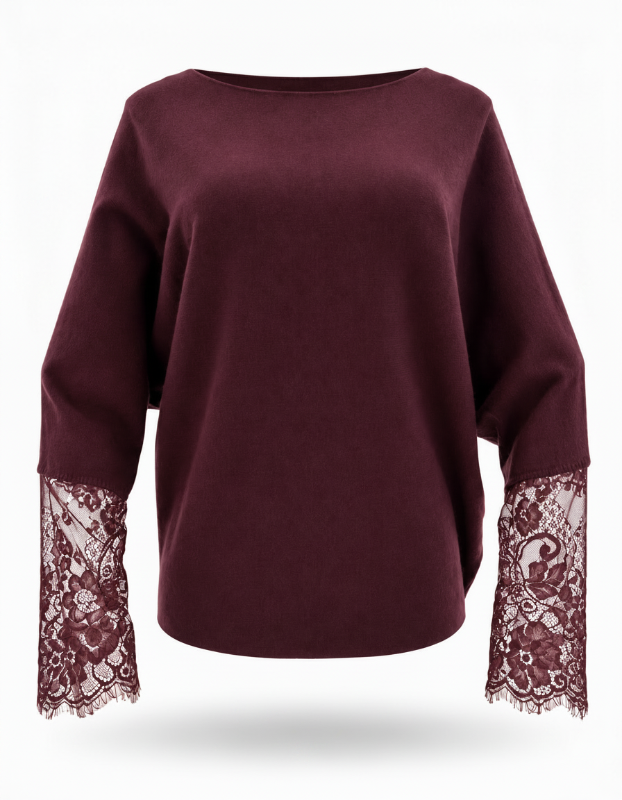 Safaa Viscose Blouse – Pull-On Long Sleeve  Elora