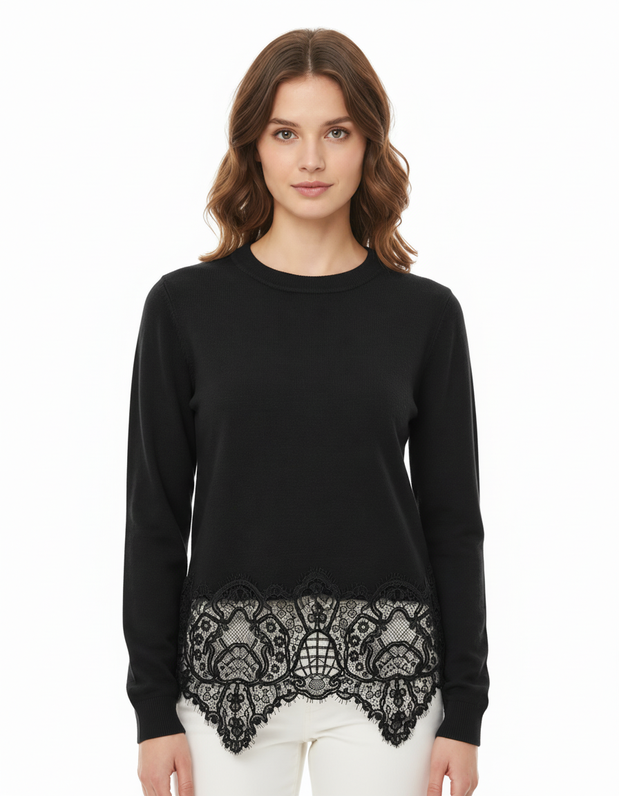 Sajida Viscose Blouse – Pull-On Long Sleeve  Elora