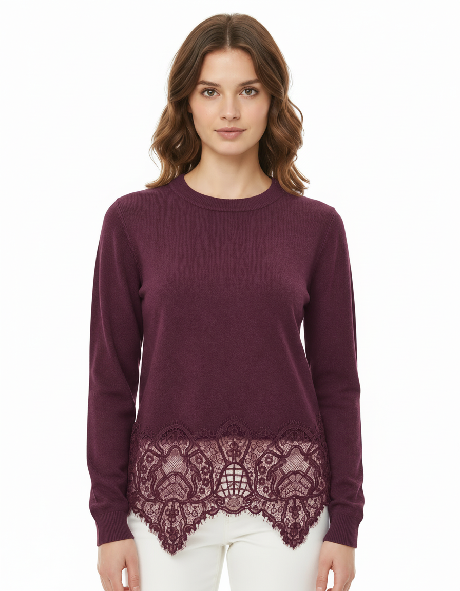 Sajida Viscose Blouse – Pull-On Long Sleeve  Elora