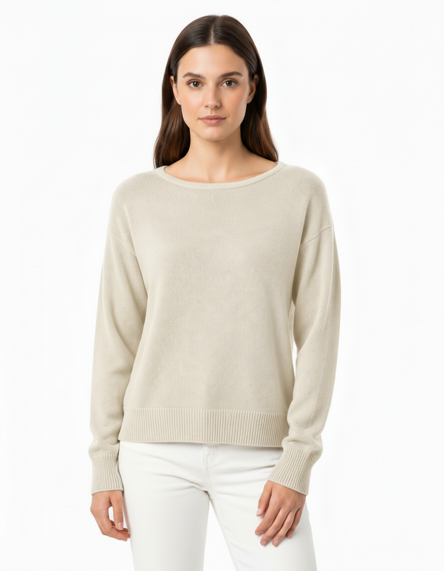 Zahraa Viscose Blouse – Pull-On Long Sleeve  Elora