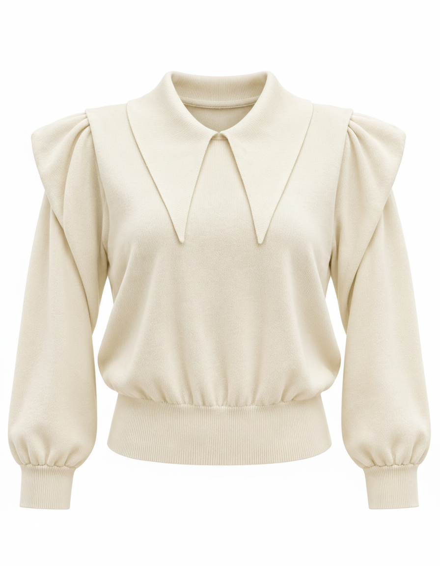 Sabah Viscose Blouse – Pull-On Long Sleeve  Elora