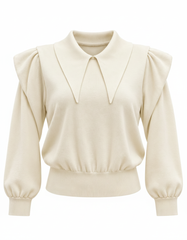 Sabah Viscose Blouse – Pull-On Long Sleeve  Elora
