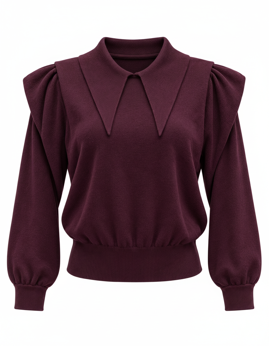 Sabah Viscose Blouse – Pull-On Long Sleeve  Elora
