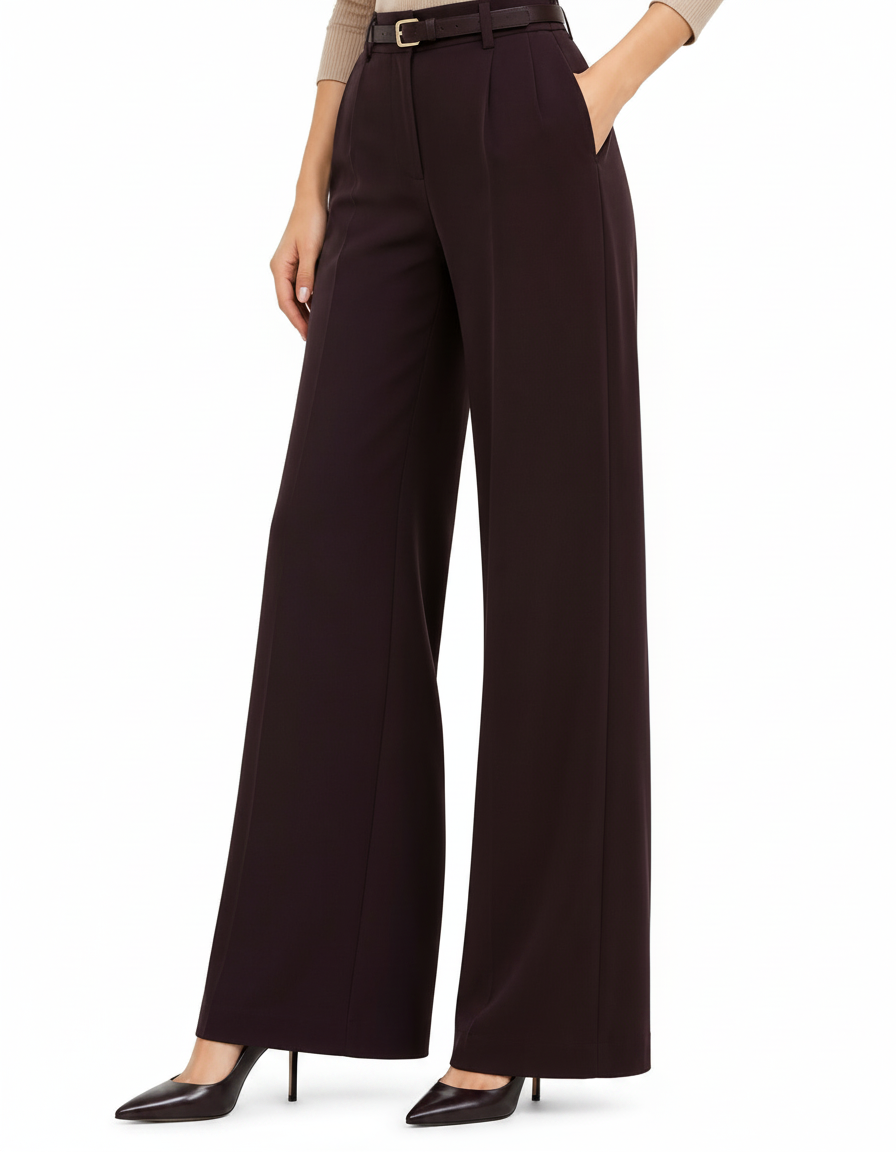 Jood Everyday Maxi Trousers – Belted  Elora