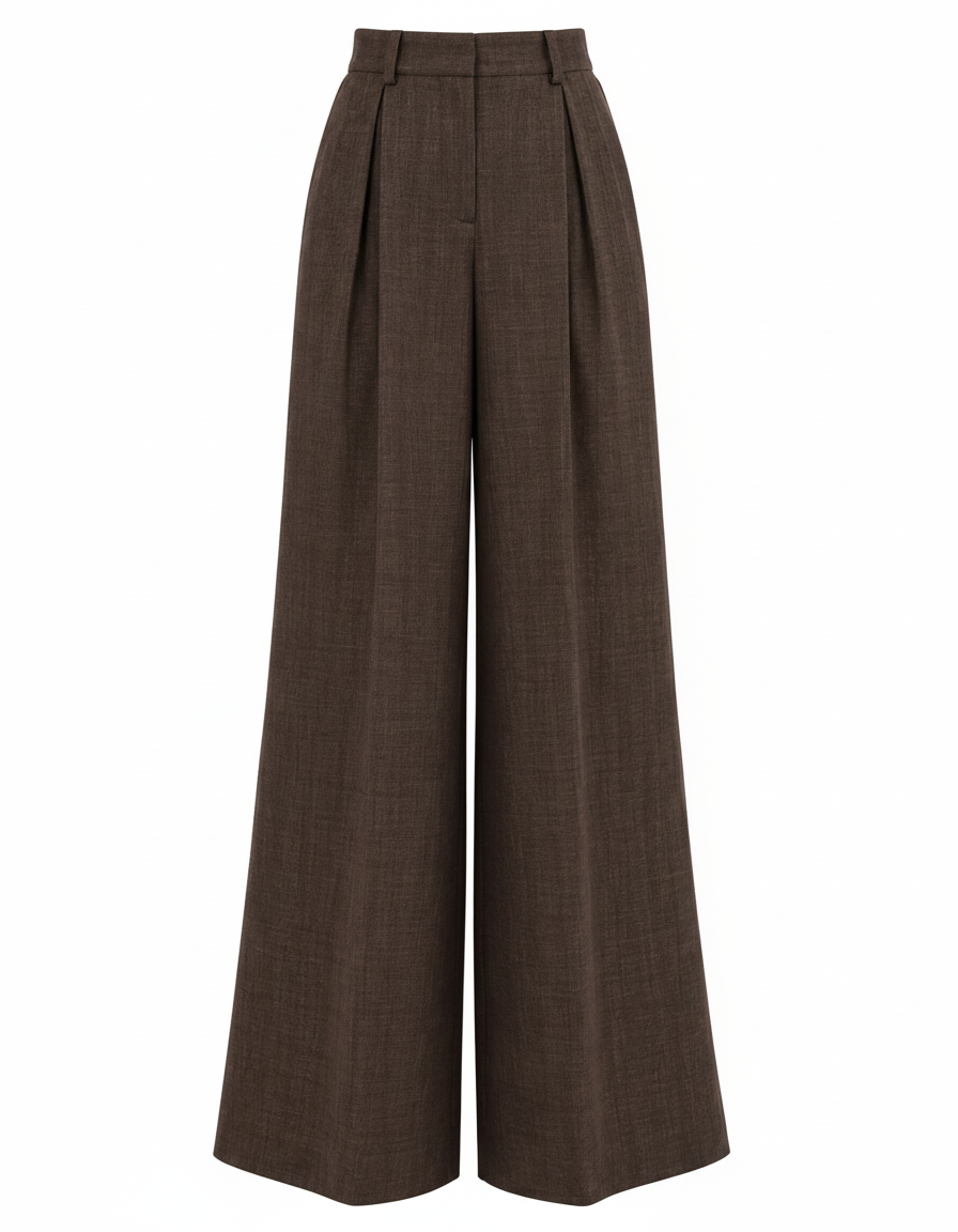 Fawzia Cotton Maxi Trousers – Relaxed Fit  Elora