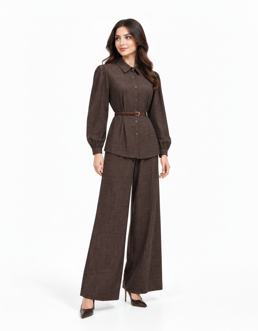 Fawzia Cotton Maxi Trousers – Relaxed Fit  Elora