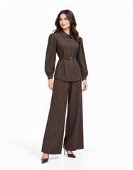 Fawzia Cotton Maxi Trousers – Relaxed Fit  Elora