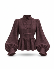 Dalia-Nour Floral Blouse – Long Sleeve  Elora