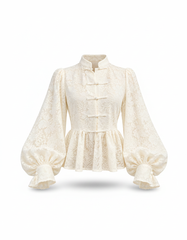 Dalia-Nour Floral Blouse – Long Sleeve  Elora