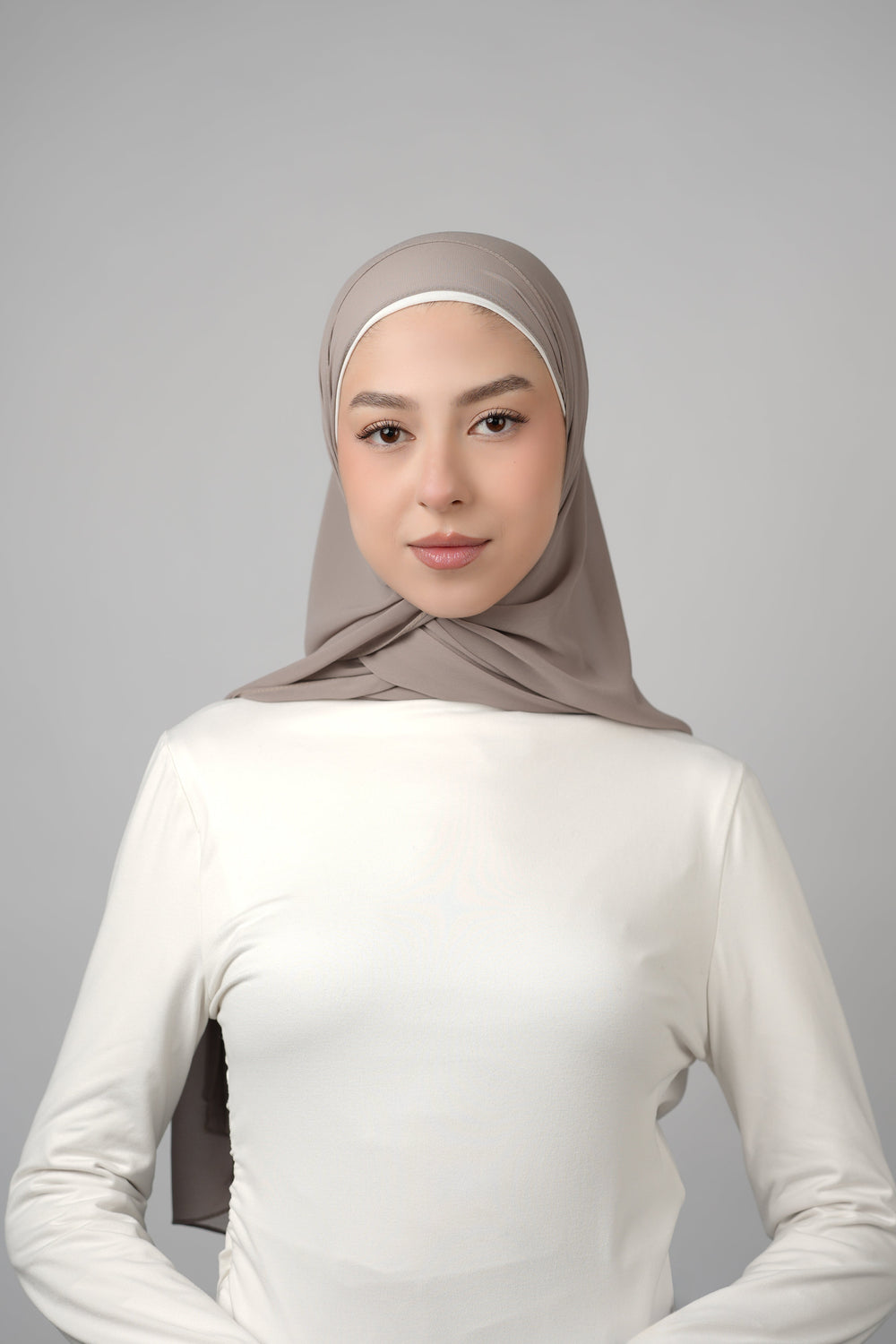 Basic Plain Chiffon Hijab  Voile