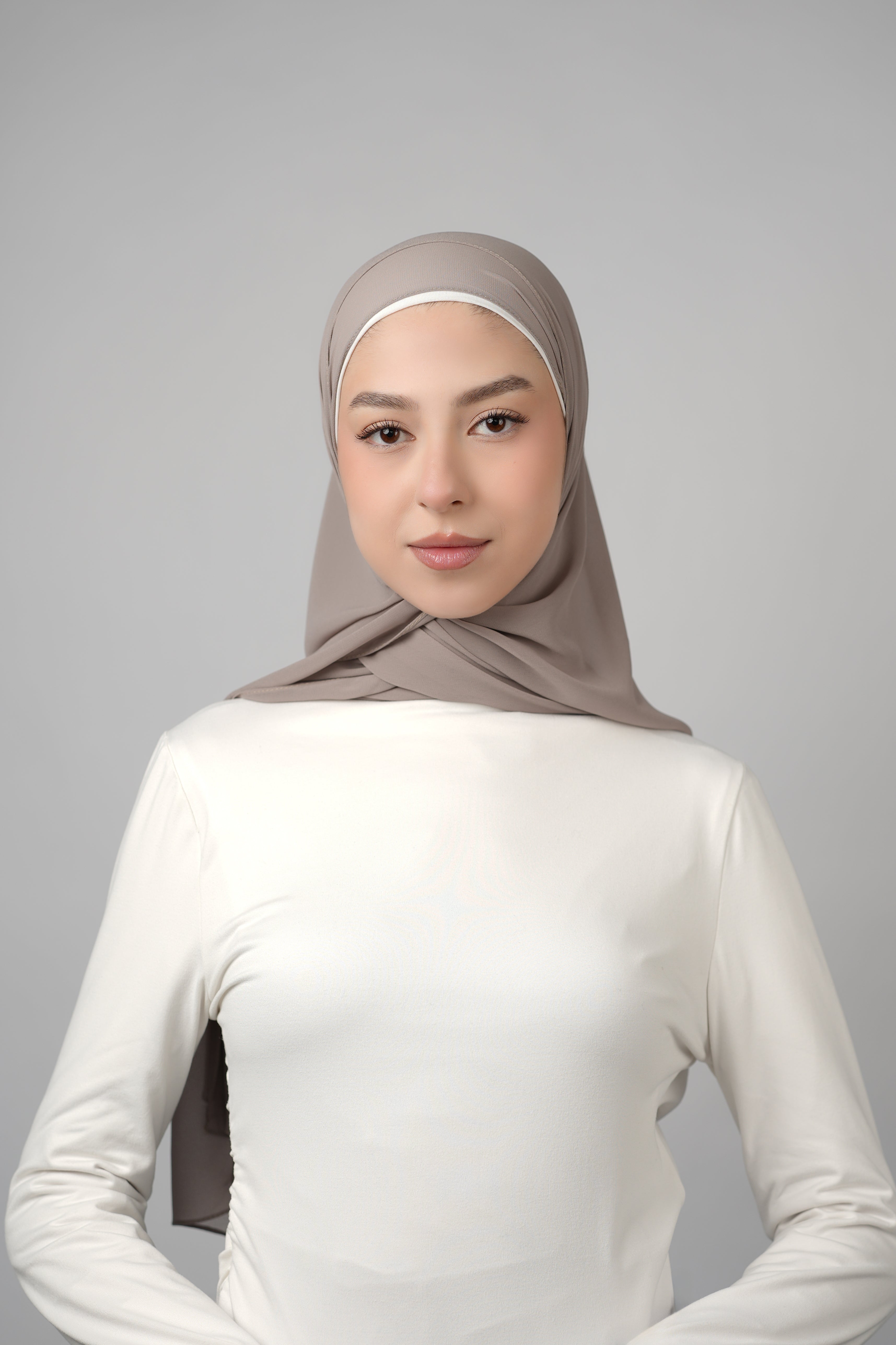 Basic Plain Chiffon Hijab  Voile