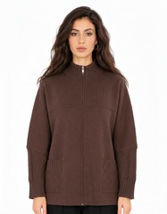 Knit cardigan