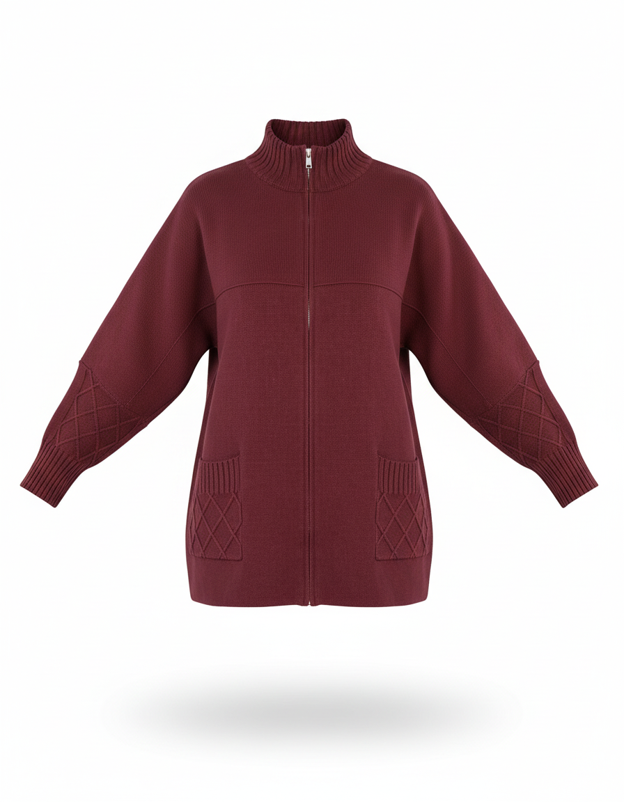Knit cardigan