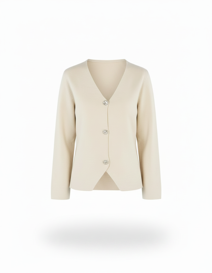 Knit cardigan