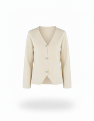 Knit cardigan