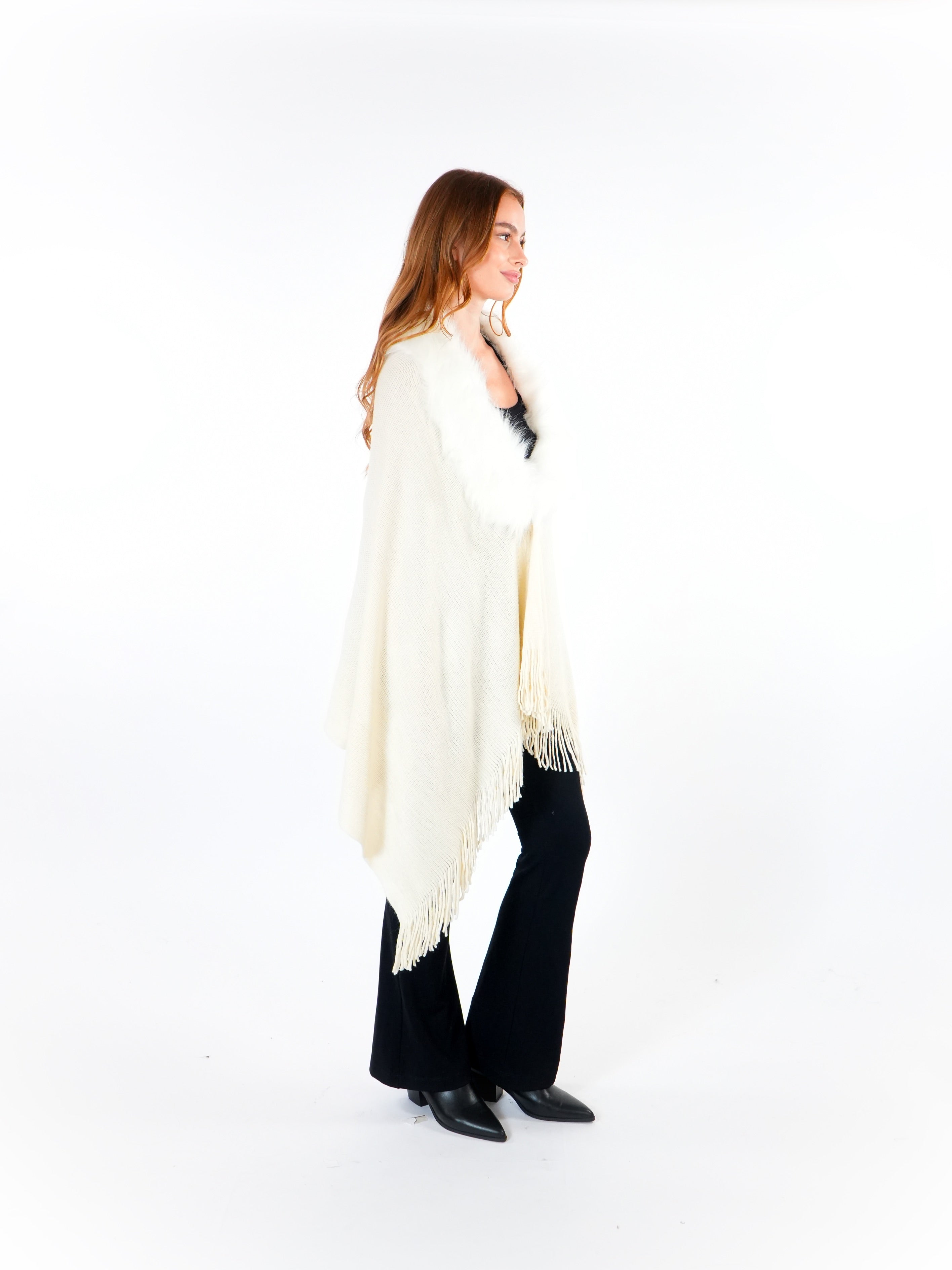 Fur Poncho